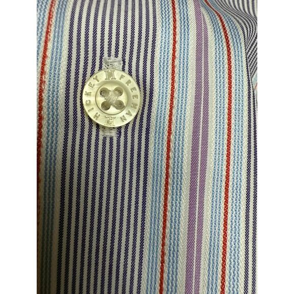 Hickey Freeman Button Down Shirt NWT Men's Sz. M - Picture 5 of 9